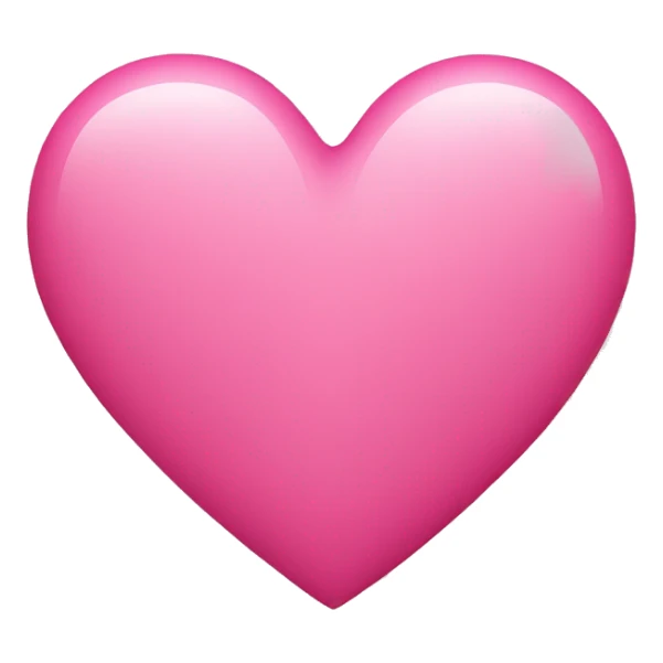 Pink heart sticker