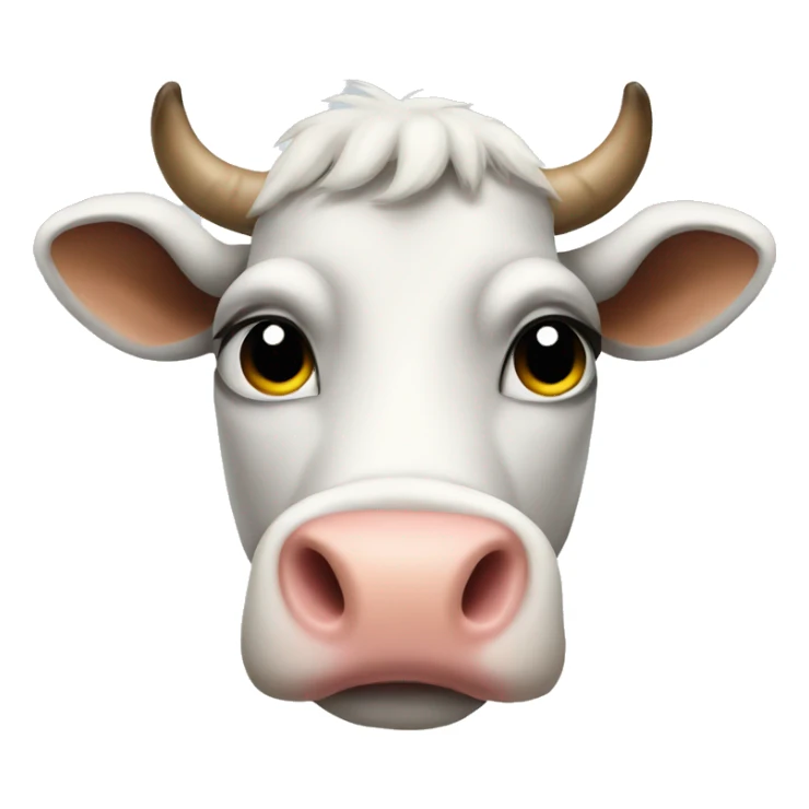 Cow sticker