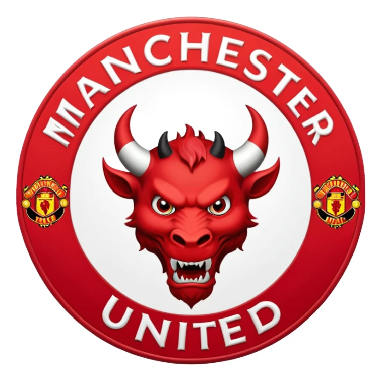 Manchester United Emblem sticker
