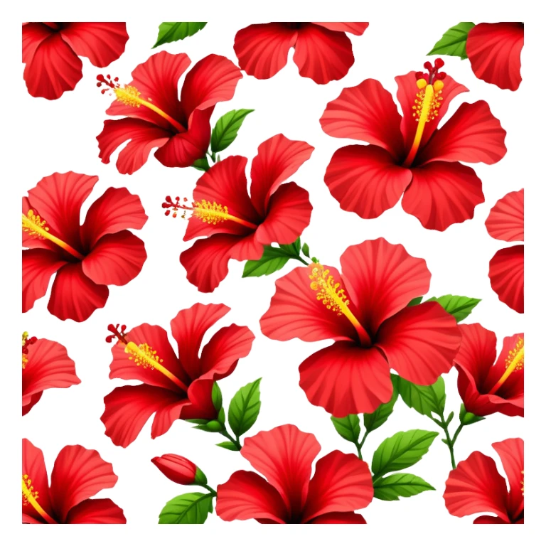 hisbiscus flowers  sticker