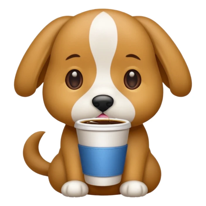 Polis üniforması giyen köpek sticker