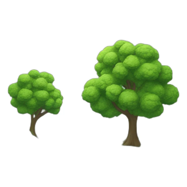 road with tree sticker