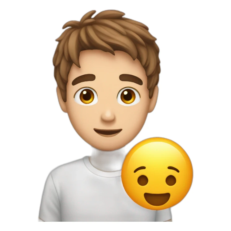 confy boy listing to asmr sticker