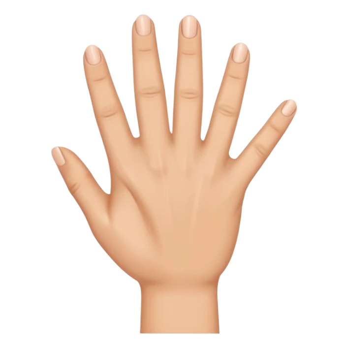 hand ring finger down sticker