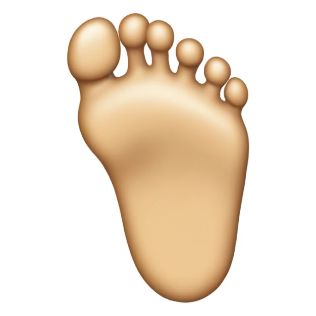 Missing toe  sticker