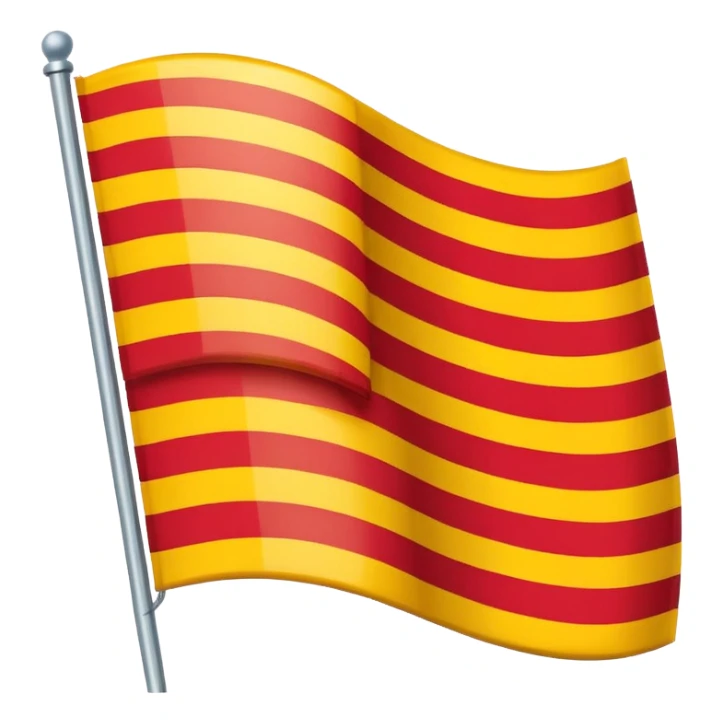 Catalan flag  sticker