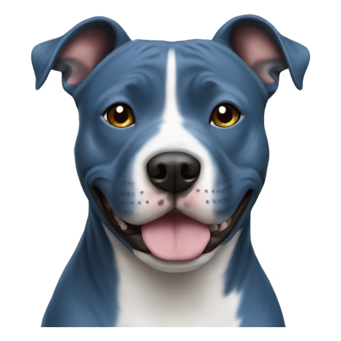 blue staffy sticker