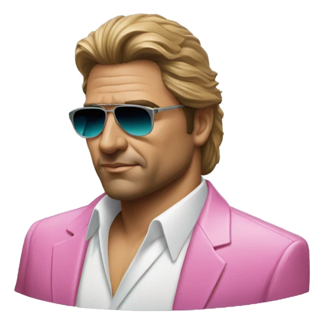 Retro Miami Vice Scarface sticker
