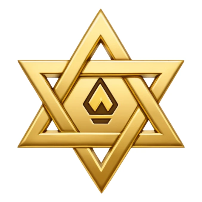 jew symbol with NO! writing  sticker