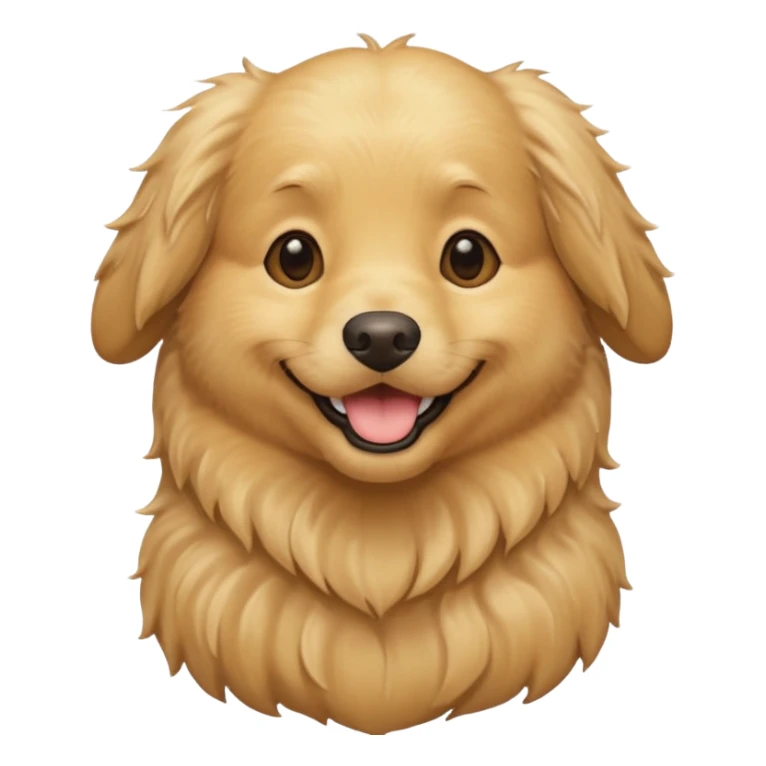 golden dog  sticker