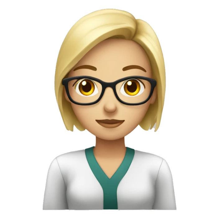 disciplinary white female student writing sticker