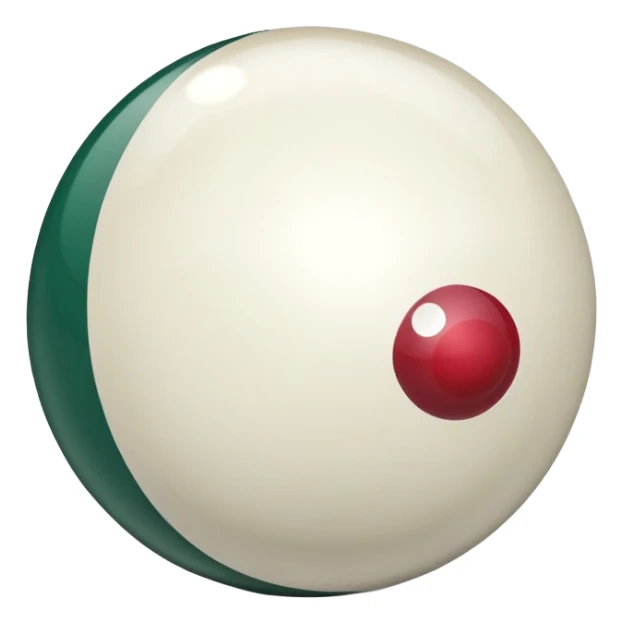 bordeaux biliard ball sticker