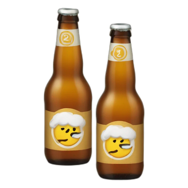 6 pack beer sticker