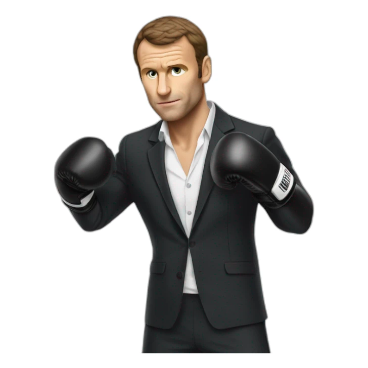 Macron Boxing sticker