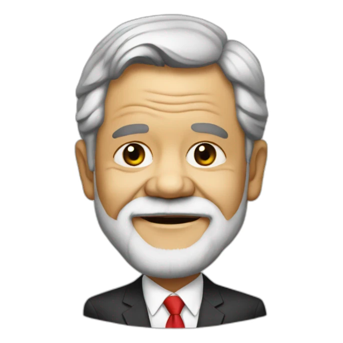 president Lula sticker