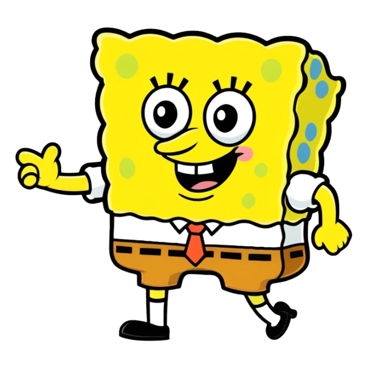 spongebob squarepants sticker