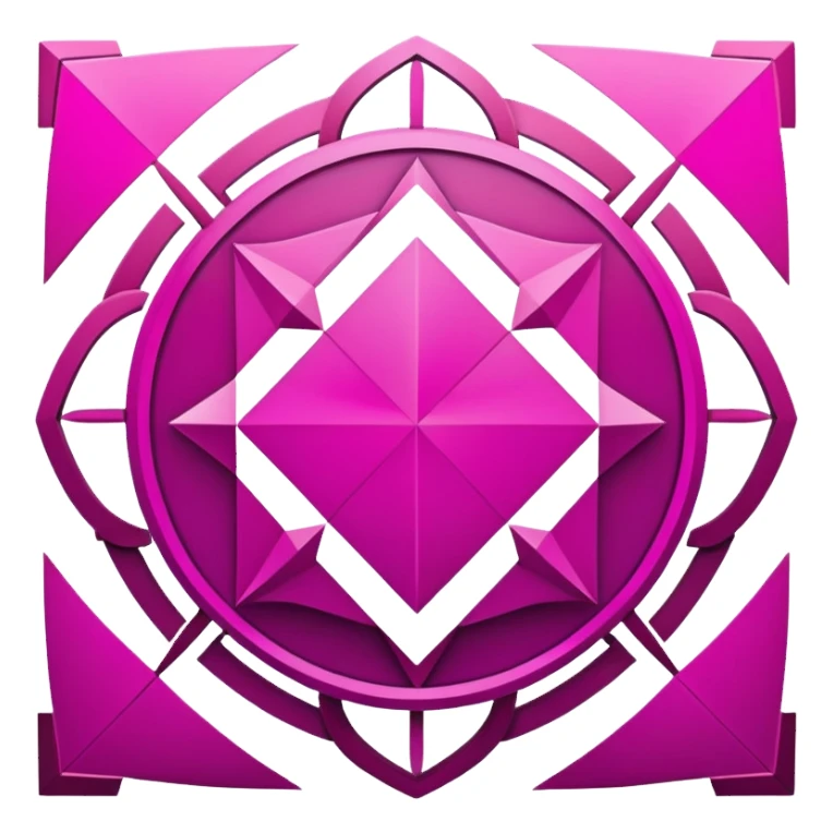  Magenta-Deco sticker