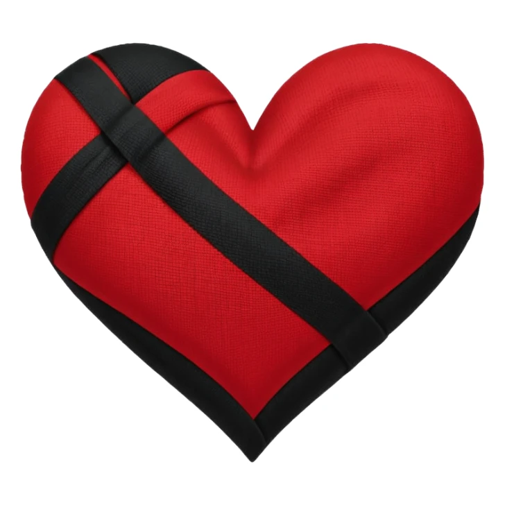 Albanien flag blandet med hjerte sticker