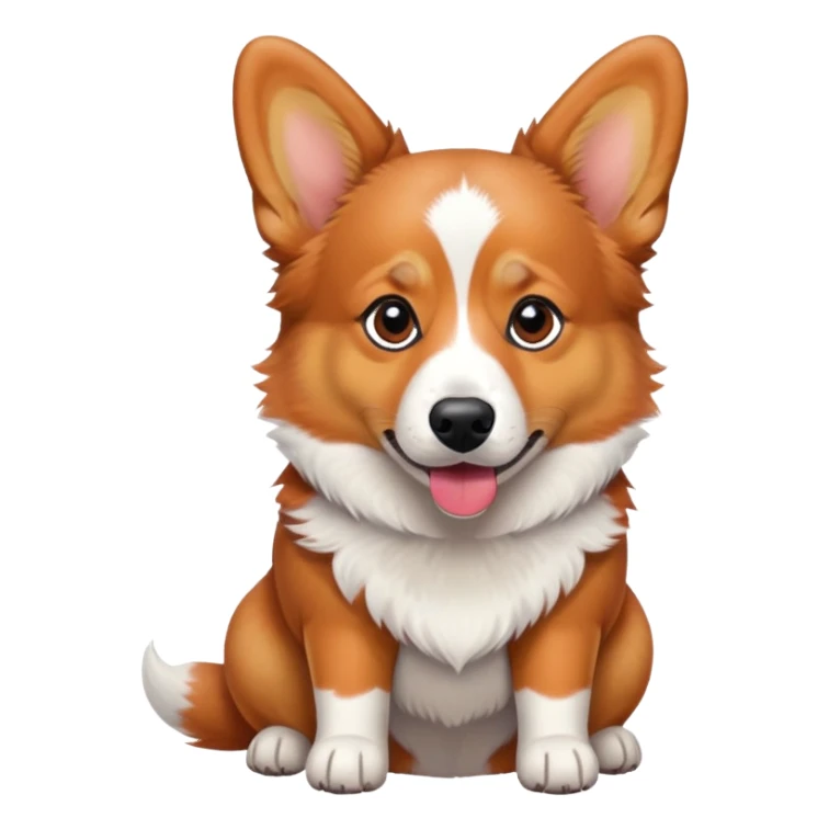 Corgis red heeler mix sticker