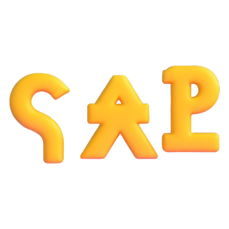 Plus five symbol +5, three-dimensional, cartoon style, white background, perspective view, vibrant colors, detailed, floating in space, dynamic and lively sticker