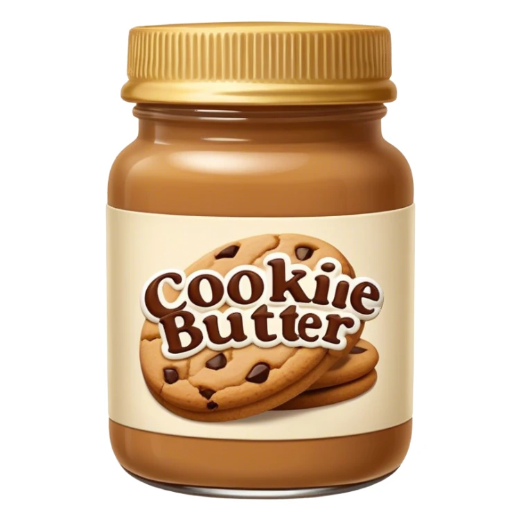 Cookie butter sticker