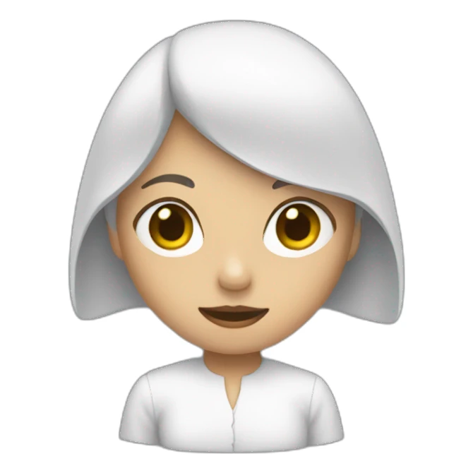 fille fantome sticker