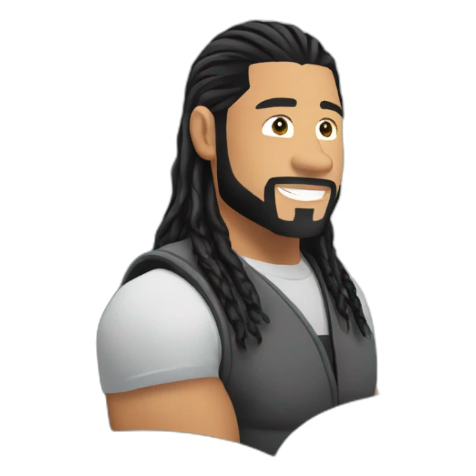 Roman reigns on plane sticker