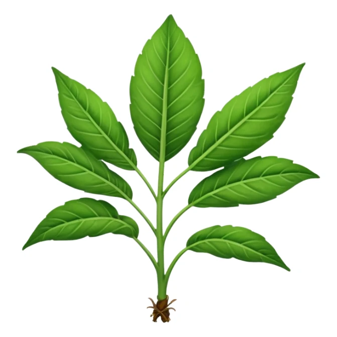 tobacco plant sticker