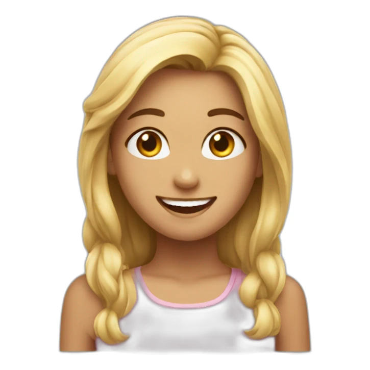 satisfaction girl sticker