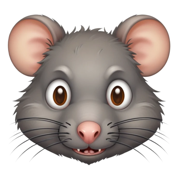 Ugly rat sticker