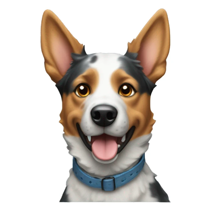 cattle dog blue healer sticker