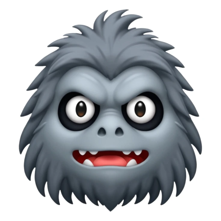 the groke from 90s moomin sticker