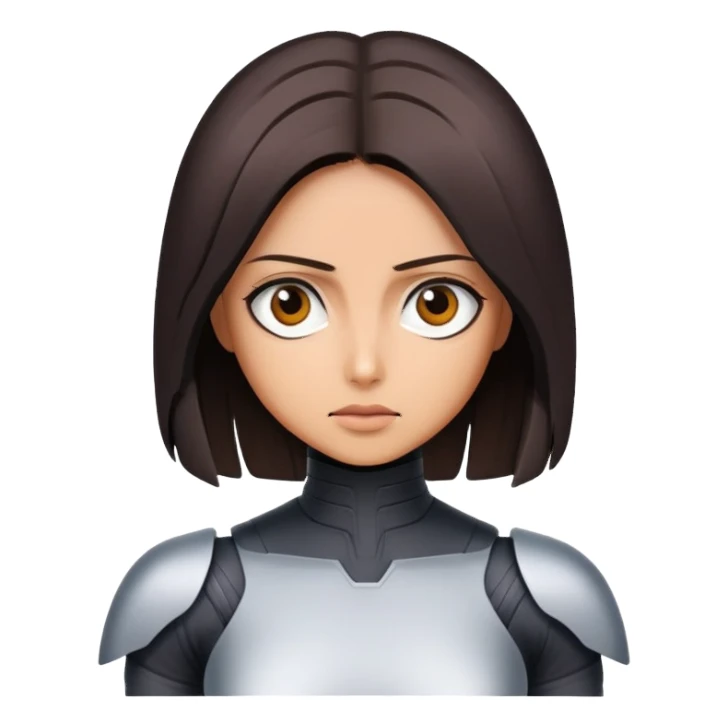 Alita portrait  sticker