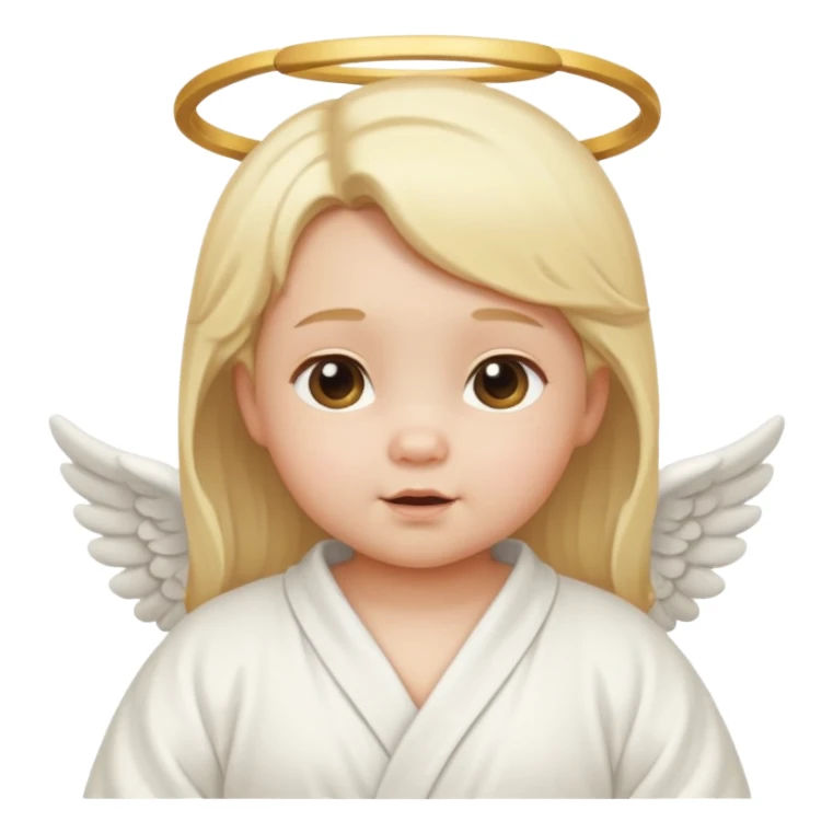 cute baby angel sticker