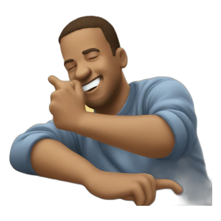 Emoji de bas qui fais un dab sticker