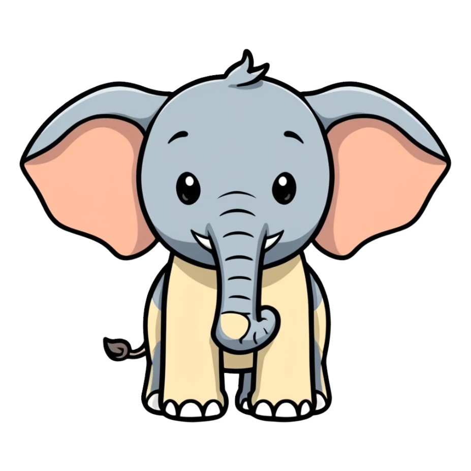 Elephant sticker