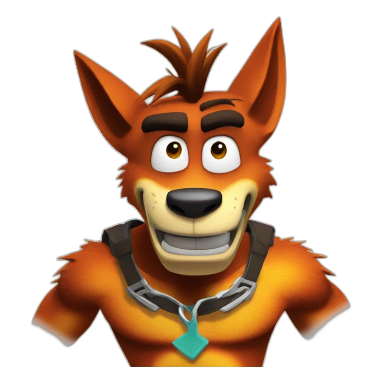 crash bandicoot sticker