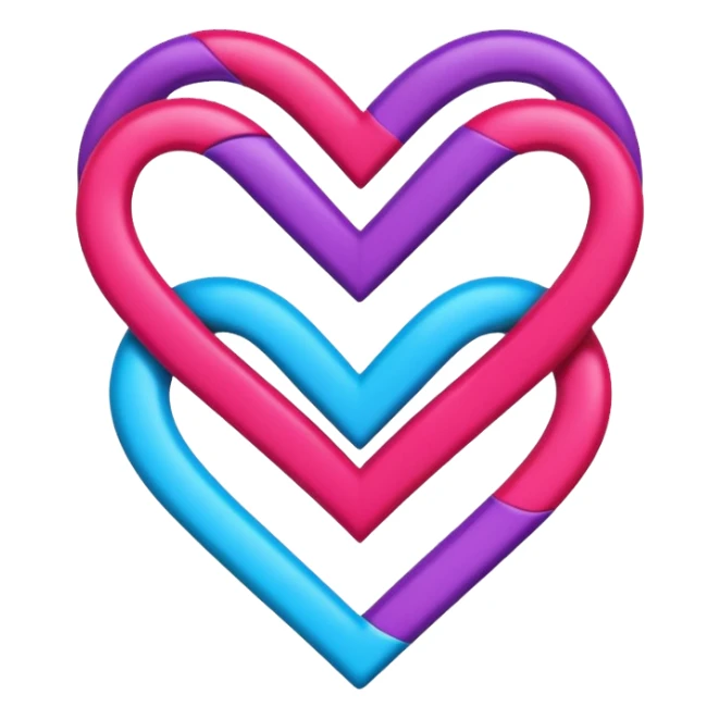 polyamory symbol sticker