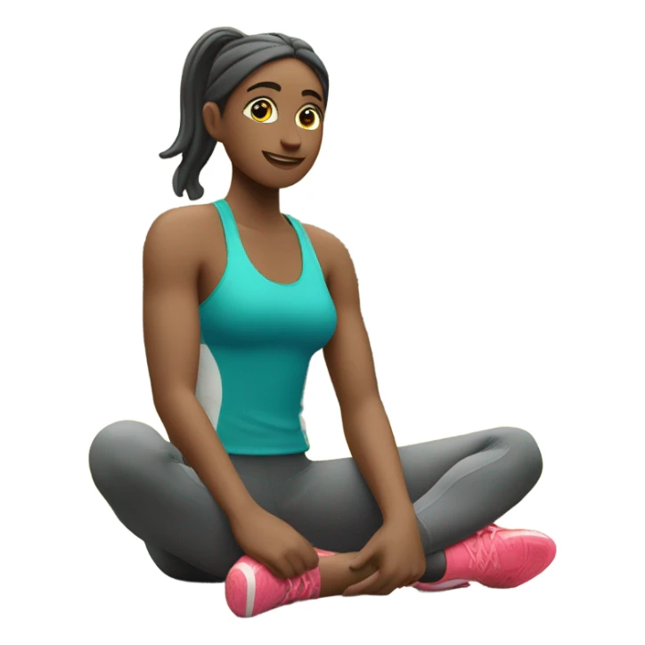 Morning exercise  sticker