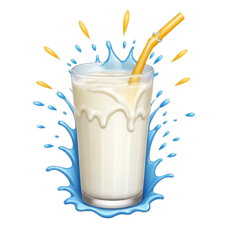 Milk firworks sticker