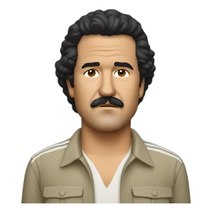 Pablo Escobar football sticker