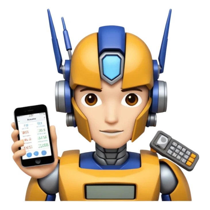 statistical avatar that uses transformers to make predictions sticker