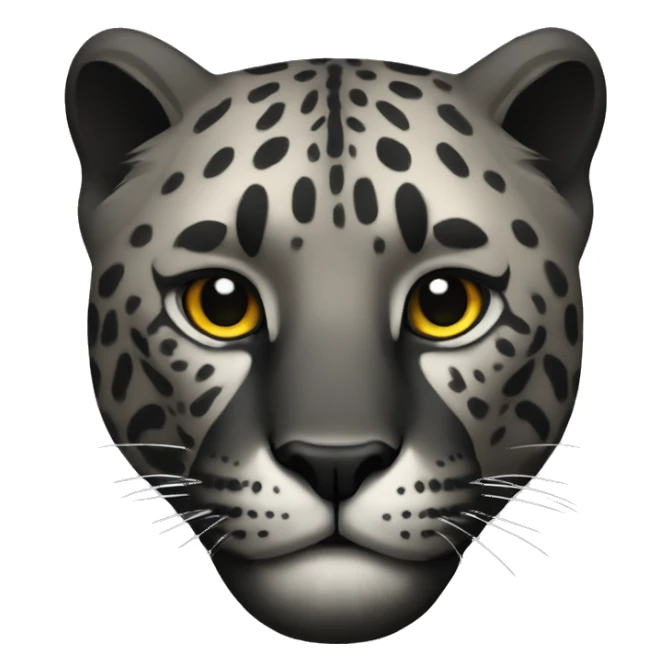 panthere noir sticker