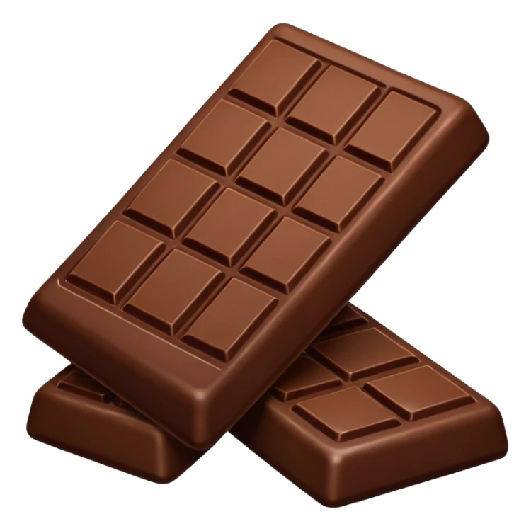 chocolate bar sticker