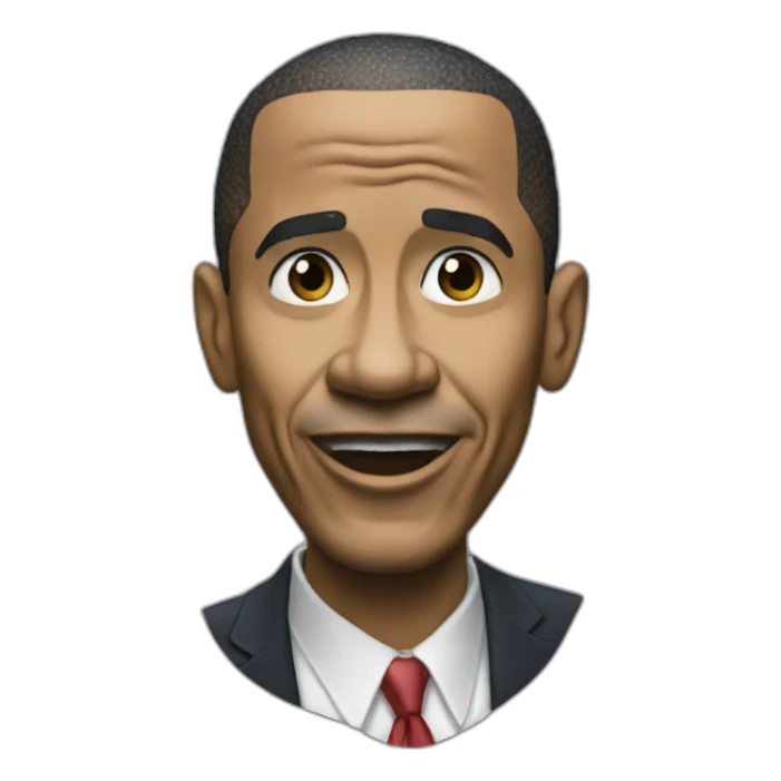 Barac Obama Drop the mic sticker