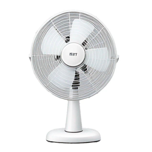 Cute white classic Stand fan sticker
