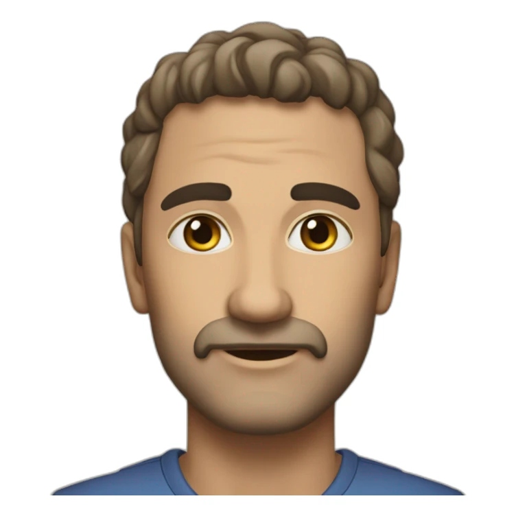 Μια αρκουδα που αγγαλιαζει έναν σκύλο sticker