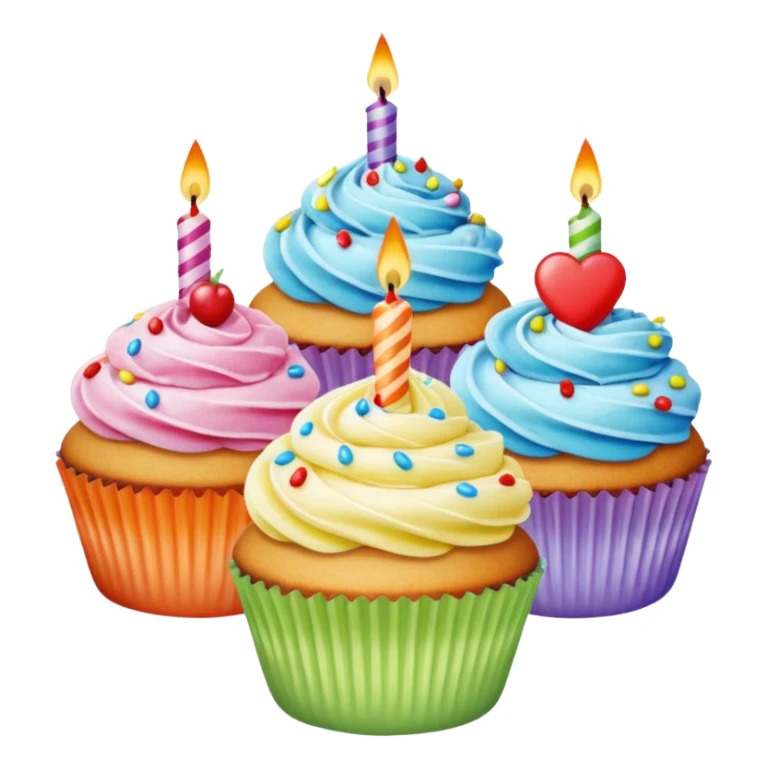 birthday desserts sticker