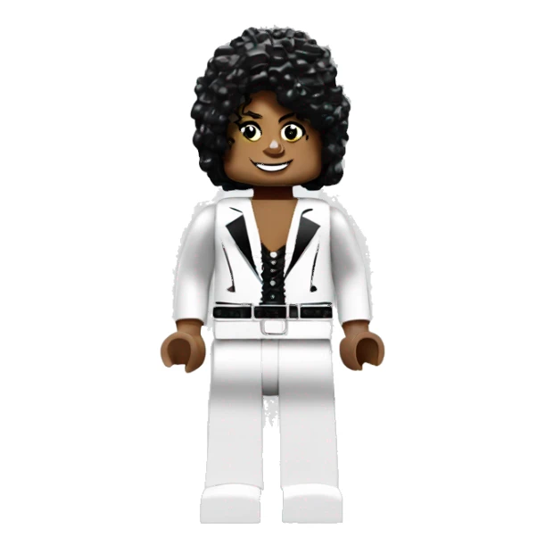 MICHAEL JACKSON full body lego sticker