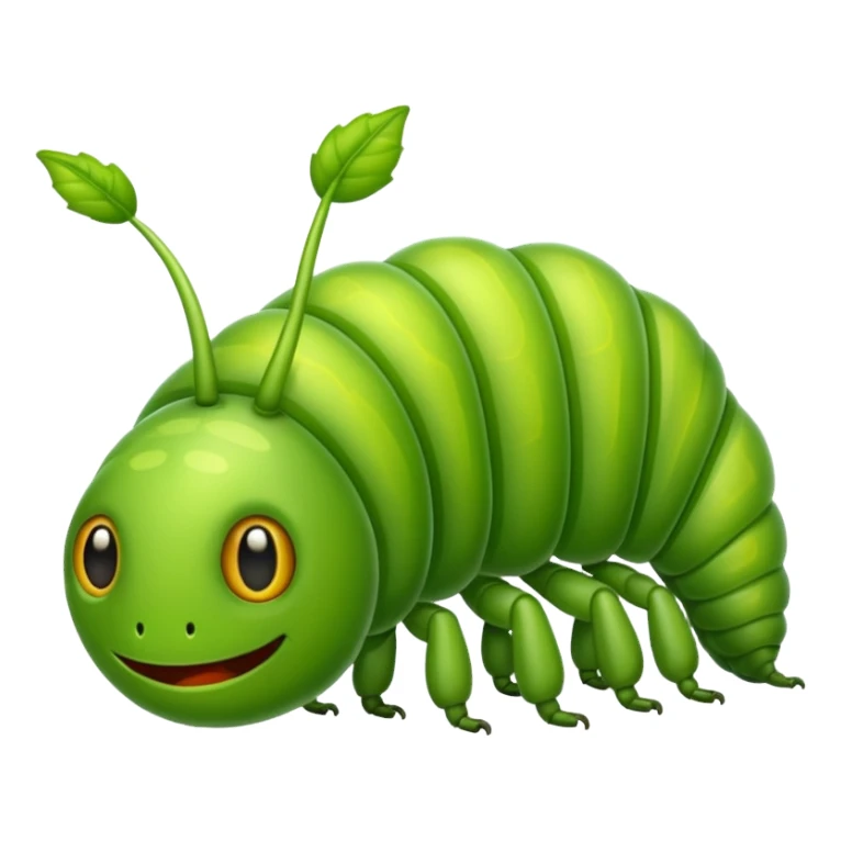 Larva sticker